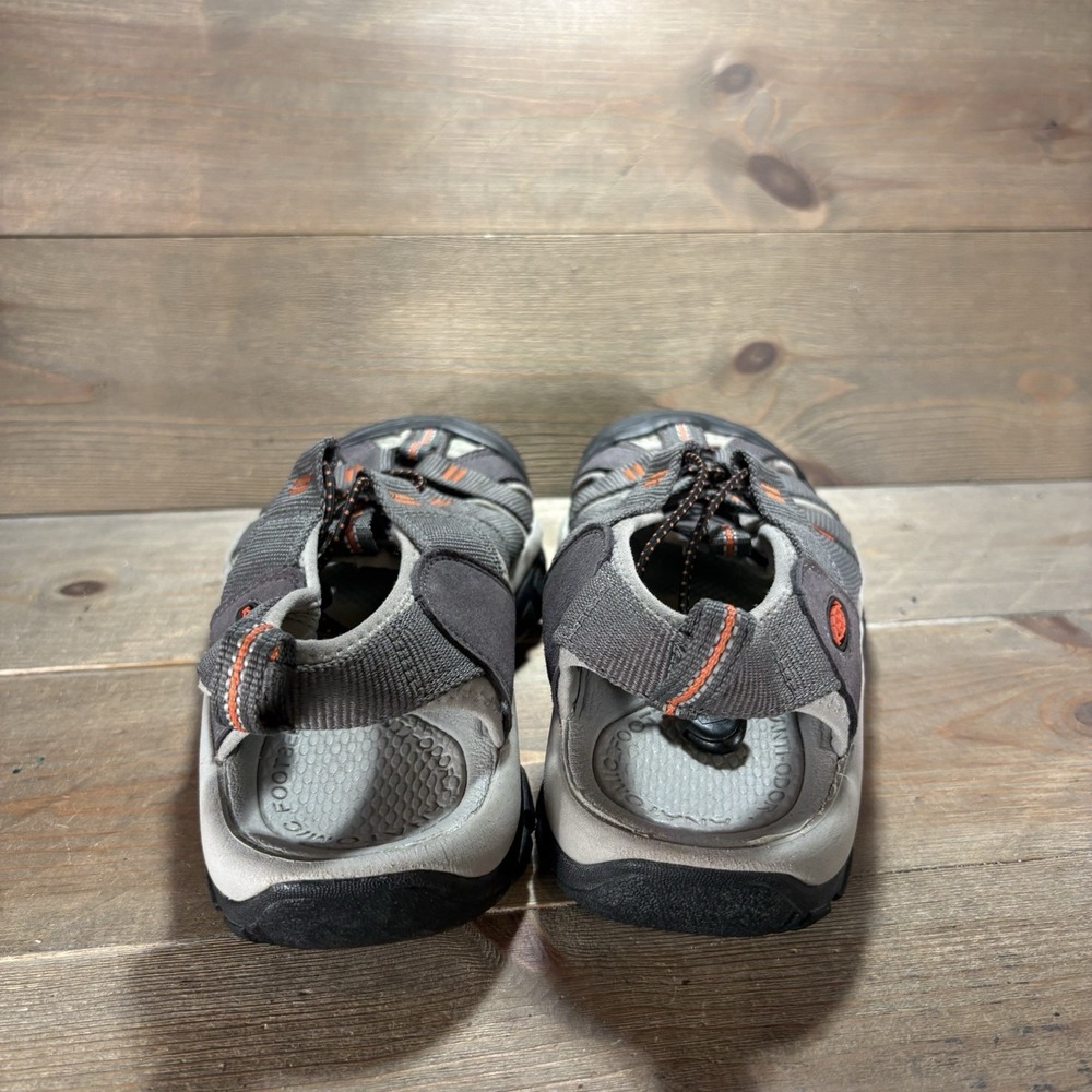 Keen Newport H2 Mens size 9.5 shoes Gray Orange waterproof Sport sandals - Picture 4 of 9